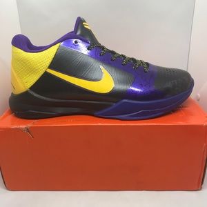 Nike Kobe 5 Lakers Away Size 11